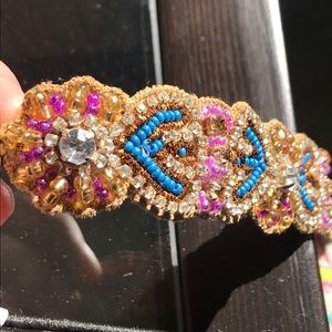 New Anthropologie beaded headband